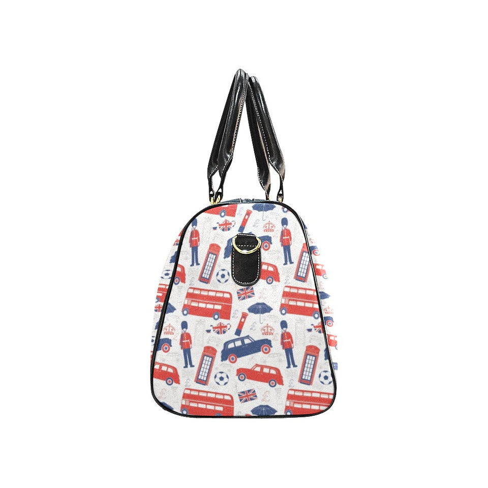 British Pattern Print Design 03 Travel Bag