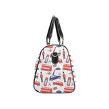 British Pattern Print Design 03 Travel Bag