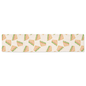 Sandwich Pattern Print Design 01 Table Runner