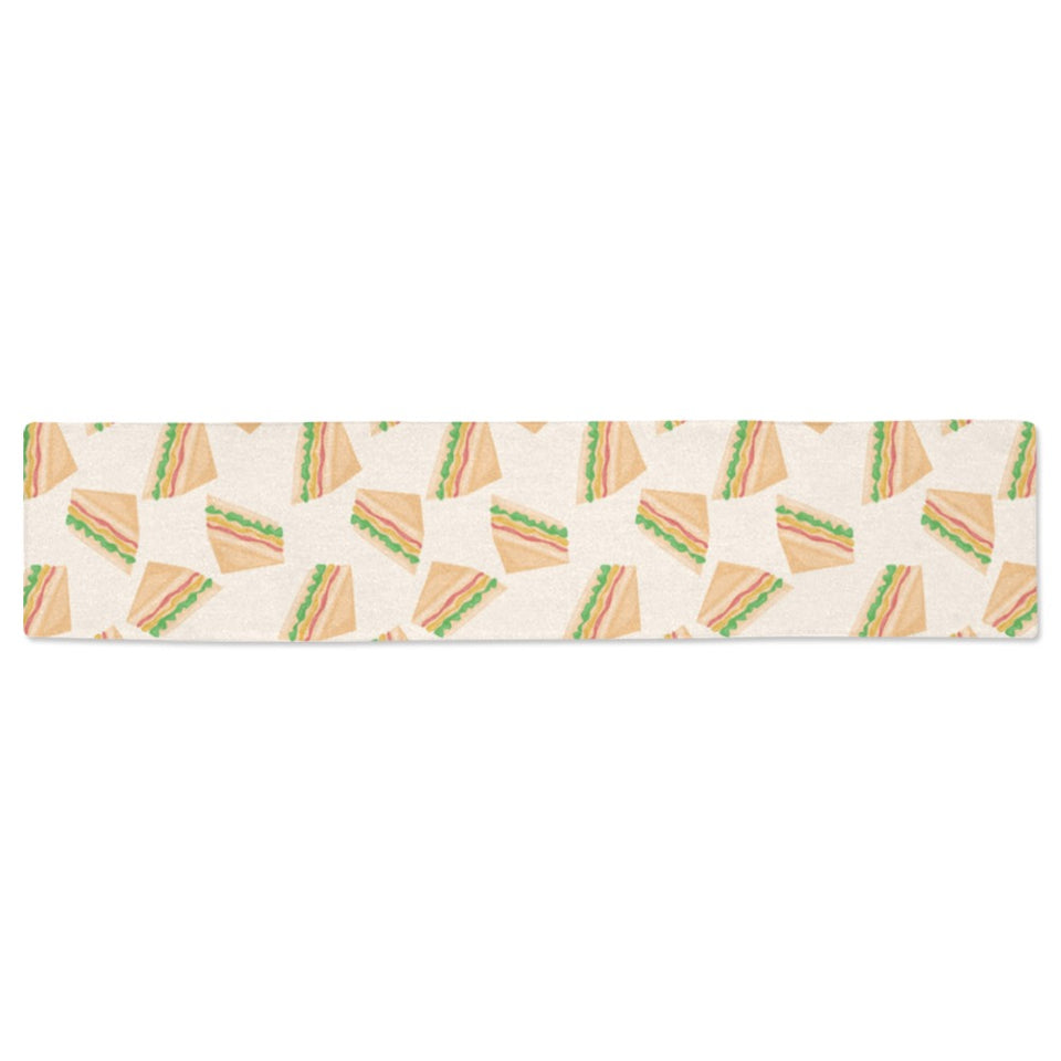 Sandwich Pattern Print Design 01 Table Runner