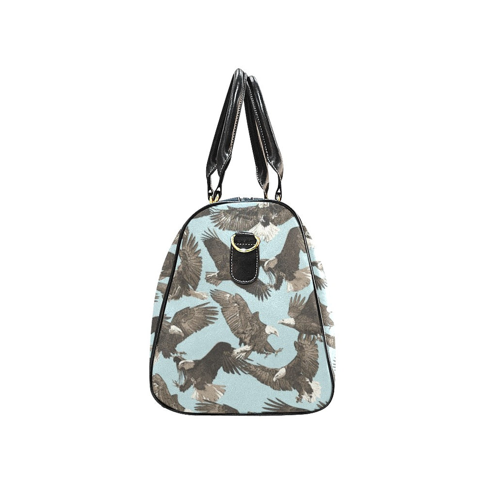 Eagle Pattern Print Design 01 Travel Bag