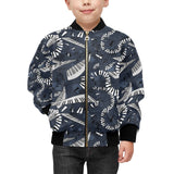Piano Pattern Print Design 02 Kids' Boys' Girls' Bomber Jacket