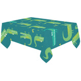 Crocodile pattern Tablecloth