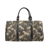Horse Camouflage Pattern Travel Bag