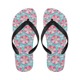 3D sakura cherry blossom pattern Unisex Flip Flops