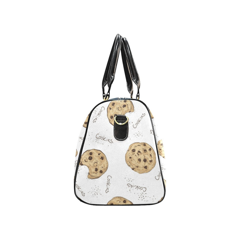 Sketch style cookie pattern Travel Bag