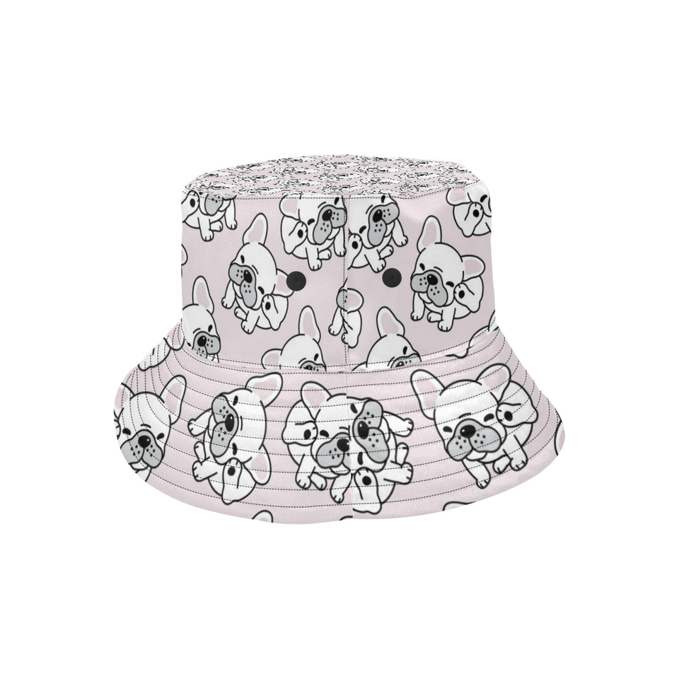 Cute french bulldog pattern Unisex Bucket Hat