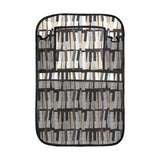 Piano Pattern Print Design 04 Car Seat Back Organizer