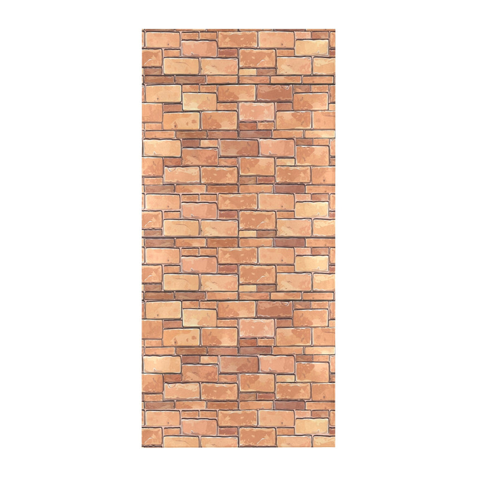 Brick Printed Pattern Print Design 04 Beach Towel