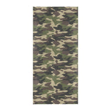 Dark Green camouflage pattern Beach Towel