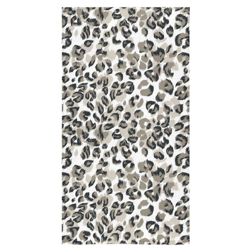Leopard skin print pattern Bath Towel