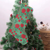 Tomato design pattern Christmas Stocking