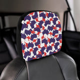 Kangaroo Australian pattern Car Headrest Cover