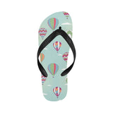 Hot Air Balloon design Pattern Unisex Flip Flops