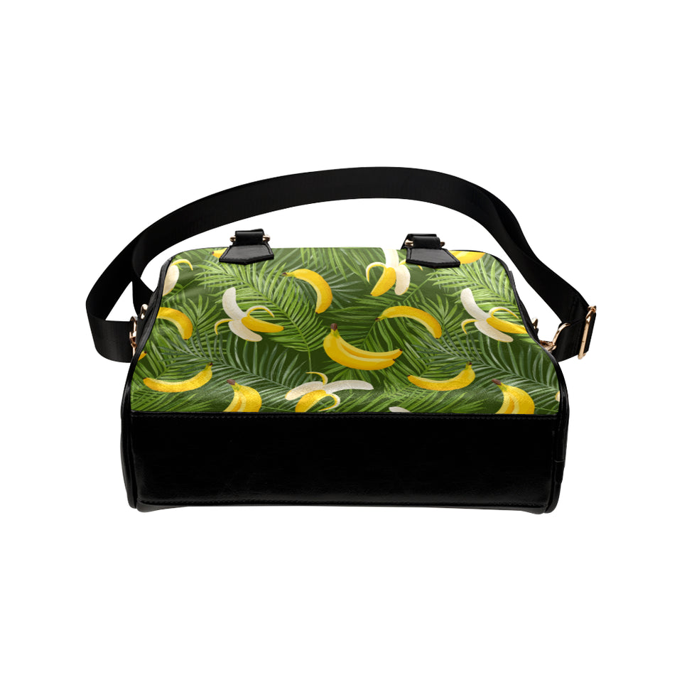 Banana Palm Leaves pattern Shoulder Handbag