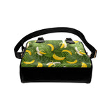Banana Palm Leaves pattern Shoulder Handbag