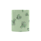 broccoli sketch pattern Classical White Mug (Fulfilled In US)