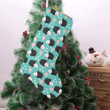 Hedgehog Pattern Print Design 03 Christmas Stocking