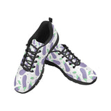 Eggplant Pattern Print Design 05 Women's Sneaker Shoes