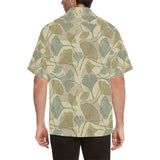 Ginkgo leaves design pattern Men's All Over Print Hawaiian Shirt