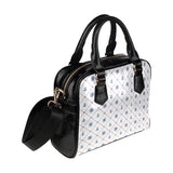 Anchor rudder nautical design pattern Shoulder Handbag