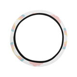 Cute rainbow clound pattern Car Steering Wheel Cover