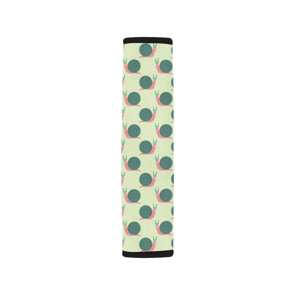 Snail Pattern Print Design 04 Car Seat Belt Cover