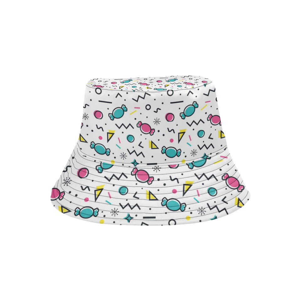 Candy design pattern Unisex Bucket Hat