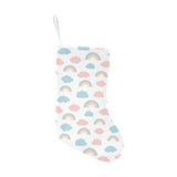 Cute rainbow clound pattern Christmas Stocking