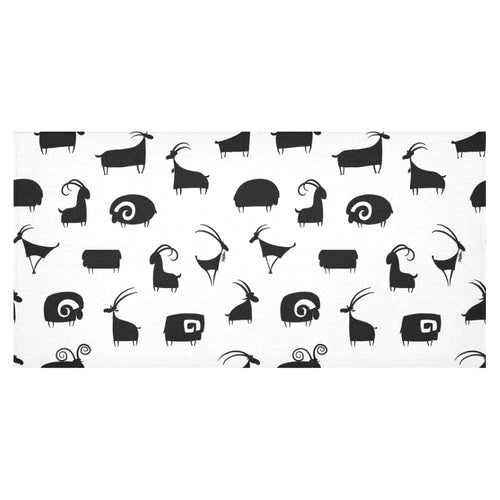 Goat ram pattern Tablecloth