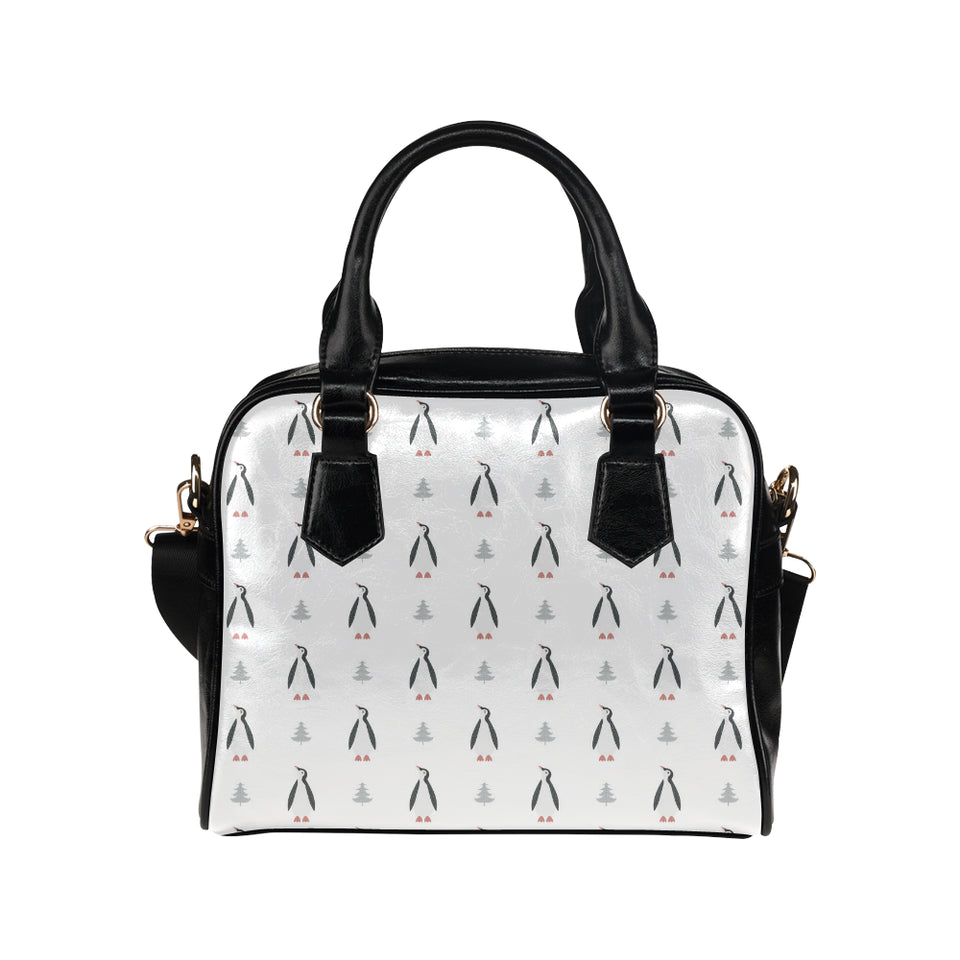Penguin pattern Shoulder Handbag