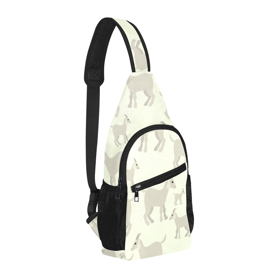 Little young goat pattern All Over Print Chest Bag