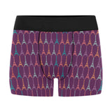 Eiffel Tower Pattern Print Design 05 Men's All Over Print Boxer Briefs Men's Underwear