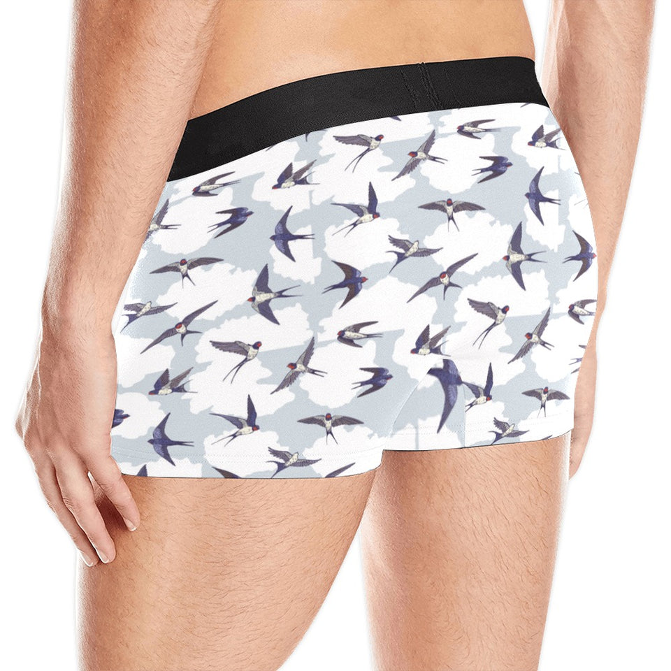 Swallow Pattern Print Design 05 Men's All Over Print Boxer Briefs Men's Underwear