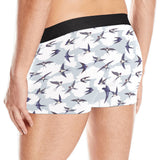 Swallow Pattern Print Design 05 Men's All Over Print Boxer Briefs Men's Underwear