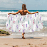 Helicopter plane pattern Beach Towel