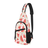 Watermelon pattern All Over Print Chest Bag