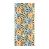 Dice Pattern Print Design 05 Beach Towel