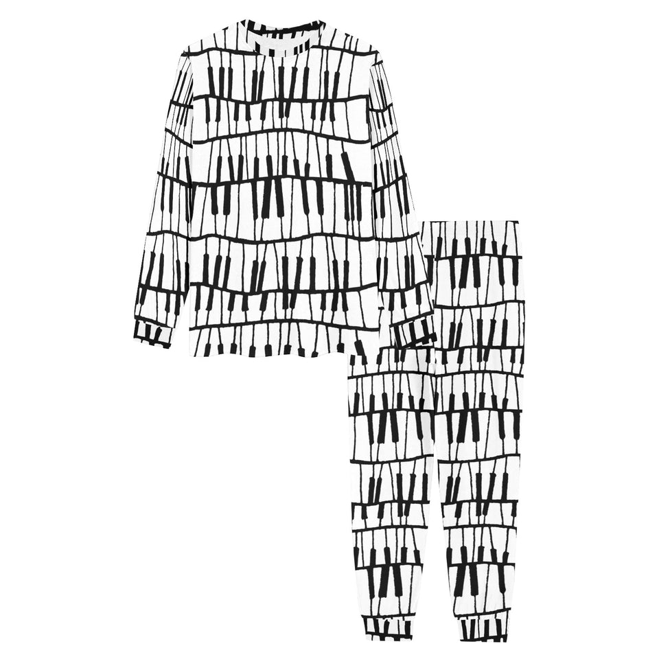 Piano Pattern Print Design 03 Men's All Over Print Pajama