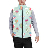 Hot Air Balloon design Pattern Men's Padded Vest
