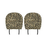 Leopard print design pattern Car Headrest Cover