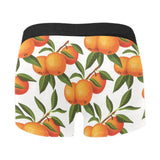 Oranges pattern background Men's All Over Print Boxer Briefs Men's Underwear