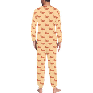 Sausage Pattern Print Design 03 Men's All Over Print Pajama