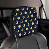 Moon star pattern Car Headrest Cover