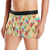 Colorful ice cream pattern Men's All Over Print Boxer Briefs Men's Underwear