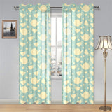 Tea pots Pattern Print Design 02 Gauze Curtain
