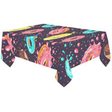 Colorful donut glaze pattern Tablecloth