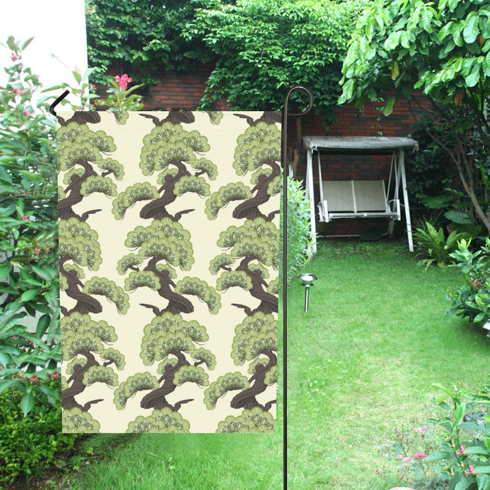 Bonsai pattern House Flag Garden Flag