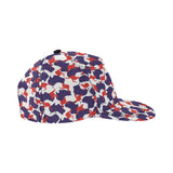 Kangaroo Australian pattern All Over Print Snapback Cap