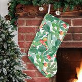 Cactus design pattern copy Christmas Stocking
